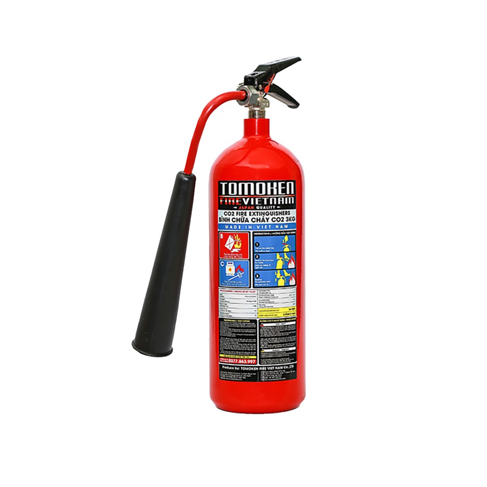 Bình chữa cháy Tomoken CO2 3kg